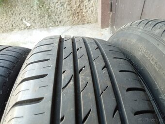 Prodám kompletní sadu pneu+disky 185/60R15 - 2