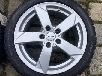Alu kola RIAL 17" 5x112 zimní PIRELLI 205/50R17 WV ŠKODA - 2