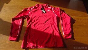 rolák DESCENTE 1/4 Zip - Electric Red dětský vel. 150 - 2