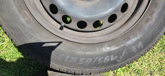 Plechova kola 195/65R15 letní pneu - koncern - 2