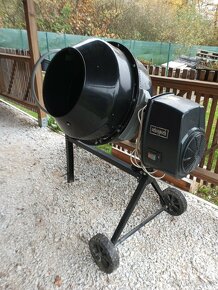 - Míchačka Scheppach,160 l, zánovní,230V - - 2