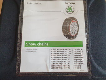 sněhové řetězy originál Škoda - 2
