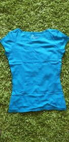 Tričko Russell Athletic - modré s potiskem a kr. rukávem - 2