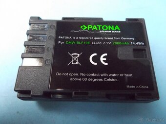 Panasonic - duální rychlo nabíječka  a 2x baterie 2000mA - 2