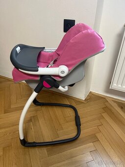 kočárek s židličkou pro panenky - 2