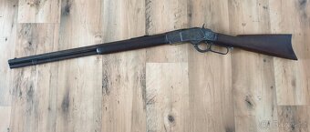 HISTORICKÁ PUŠKA WINCHESTER CAL.38-40WCF M1873 HEZKÝ STAV - 2