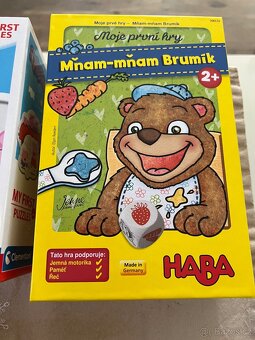 Hra mňam -mňam, puzzle Pepa pig a puzzle DUO - 2