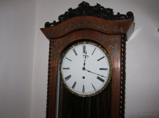 Vídeňský regulátor - nástěnné hodiny raný Biedermeier - 2