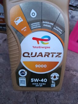 Olej Total a chladicí kapalina za celkem 150 Kč - 2