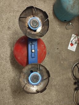 Dvou plotýnkový vařič na PB 2kg - 2