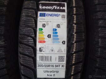 Zimní pneu 205/55/16 Goodyear - NOVÉ - 2