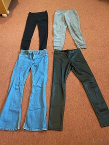 Dětské dlouhé kalhoty vel. 152 - 2