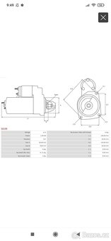 Startér Opel Astra H 88 kW - 2