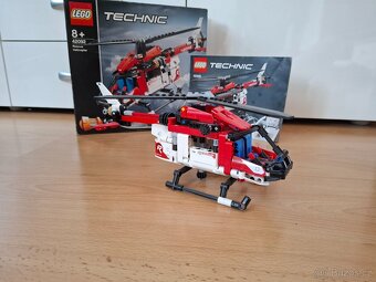 Lego Technic 42092 Záchranářský vrtulník. - 2