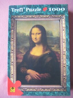 Puzzle Mona Liza, 1000 dílků - 2