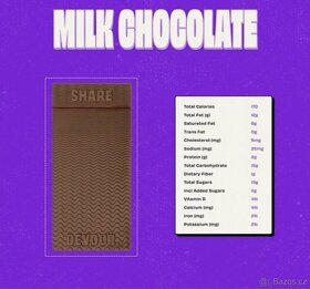 MrBeast Milk čokoláda - 2