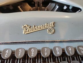 Rheinmetall kufříkový psací stroj - 2