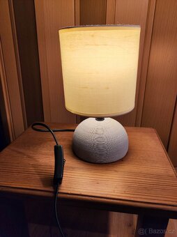 Stolní lampička, lampa + LED žárovka - 2