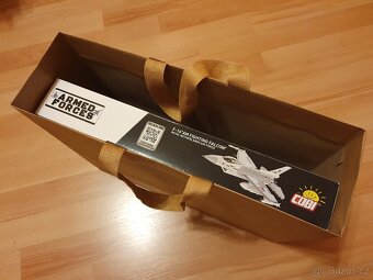 Nerozbalené - Model F-16 (puv. c. 1500Kč) LEGO kompatib - 2