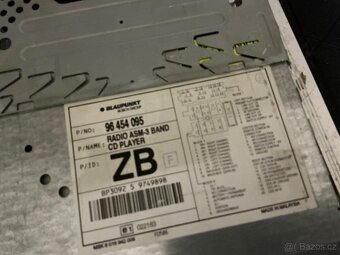 Autoradio Blaupunkt ASM - 3 BAND s CD přehrávačem - 2