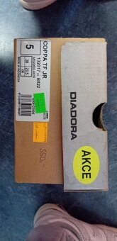 Turfy Coppa TF Diadora velikost 38 nové - 2
