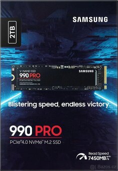 Samsung SSD 990 Pro 2Tb Nvme , v záruce - 2