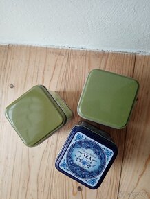 Kovová krabička / dóza na čaj - 2