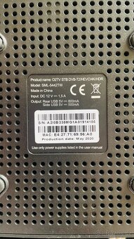 O2 tv set-top box - 2