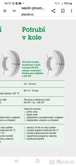 POTRUBI TLAKOVY ROZVOD VODY16x2.0, 112m role, PE-RT/AL/PE-RT - 2