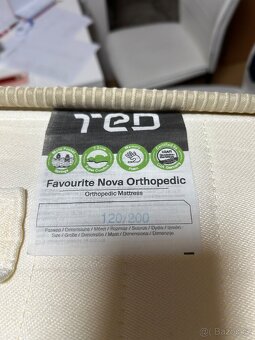 TED matrace favorite 120x200 ortopedická - 2