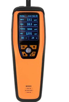 Ruční monitor kvality ovzduší Temtop M2000C CO2 PM2,5 PM10 - 2