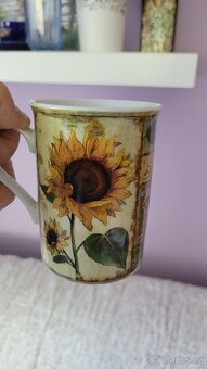 Hrnek na kávu/latté slunečnice - 2
