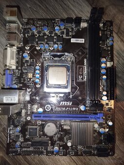 MSI H61M-P31/W8 s Intel Core i7 3770k a chladičem - 2