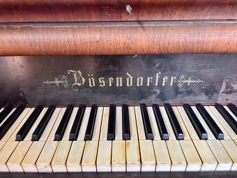 Historické klavírní křídlo Bösendorfer - 2