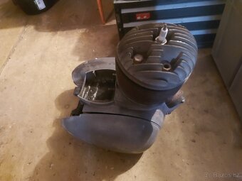 Jawa 250 + sidacar velorex - 2