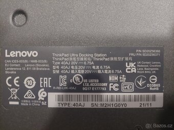 Lenovo ThinkPad Ultra Docking Station 90W 40AJ - 2
