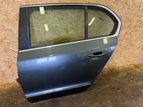 KOMPLETNÍ LEVÉ ZADNÍ DVEŘE ŠKODA SUPERB 2 LF7Y - 2