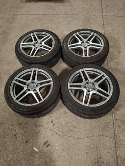 alu kola kopie AMG Mercedes benz 8,5Jx18 ET45 5x112 66,6mm - 2