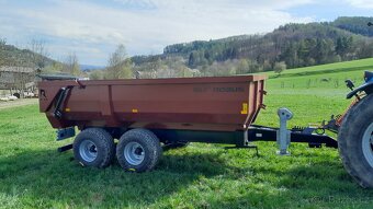 Traktorový návěs,Vlek za Traktor,Vlečka,Přívěs,Dumper 10t - 2