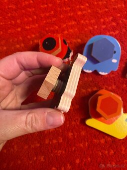 Hracky Drevena sroubovaci zviratka - 2