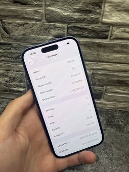 iPhone 16 128GB Ultramarine, baterie 100% - 2