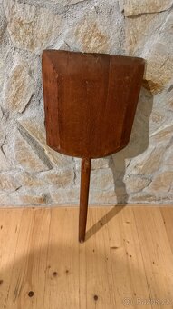 Lopata dřevěná na chleba,zrní - retro - 2