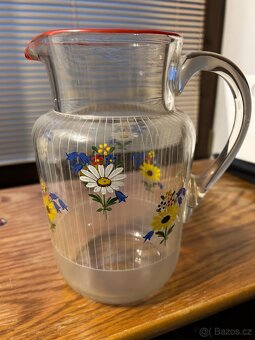 Broušené vázy talíře - 2