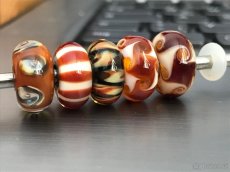 Trollbeads hnědé - 2