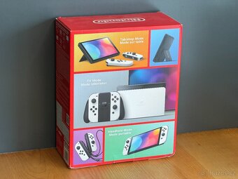 Nintendo Switch OLED White - originální krabice - 2