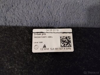 Držák reflexní vesty Škoda - 2