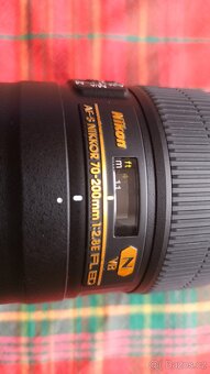 Nikon AF-S Nikkor 70-200mm 1:2,8  E FL ED VR N za pusu - 2
