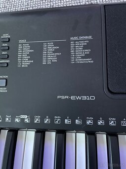 Prodám Yamaha Ew310 v zaruce - 2