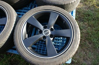 Italska alu kola R17 na Skoda Audi Seat VW letni pneu - 2