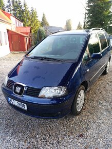 Seat Alhambra 2.0 tdi 2008 bez koroze, teče řízení - 2